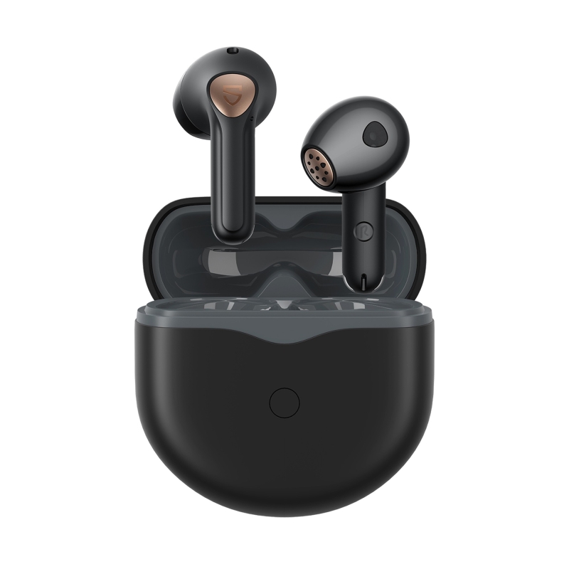 Soundpeats Air4 ANC aptX BT 5.3 TWS Kablosuz Bluetooth Kulaklık Siyah - 4