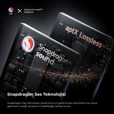 Soundpeats Air4 Pro ANC aptX TWS Kablosuz Bluetooth Kulaklık Siyah - 8