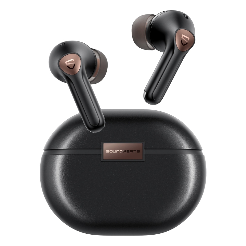 Soundpeats Air4 Pro ANC aptX TWS Kablosuz Bluetooth Kulaklık Siyah - 3