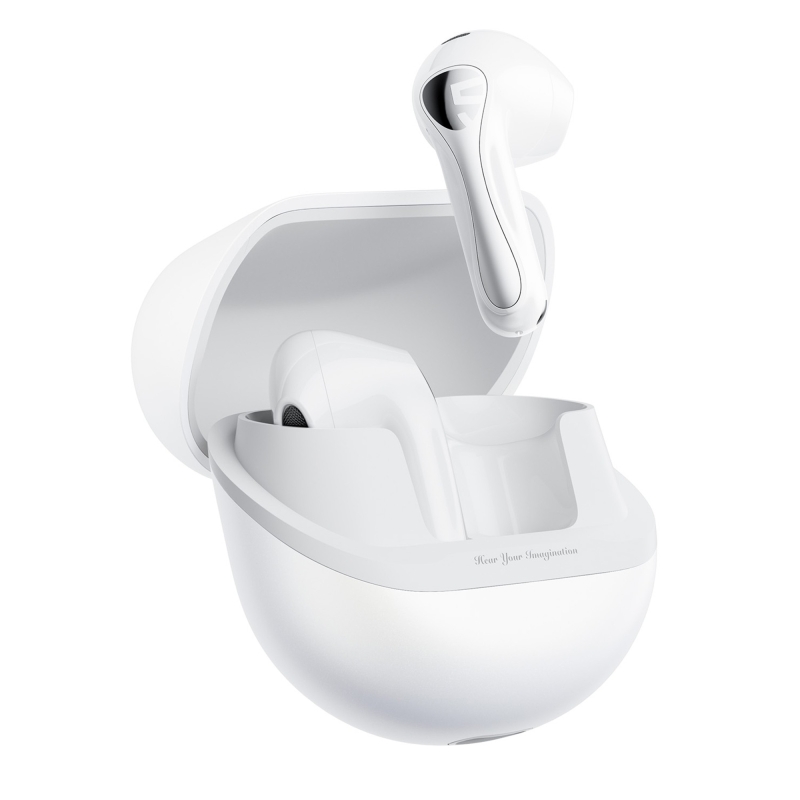 Soundpeats Air5 Lite Hi-Res LDAC ENC TWS Kablosuz Bluetooth 5.4 Kulaklık Beyaz - 1