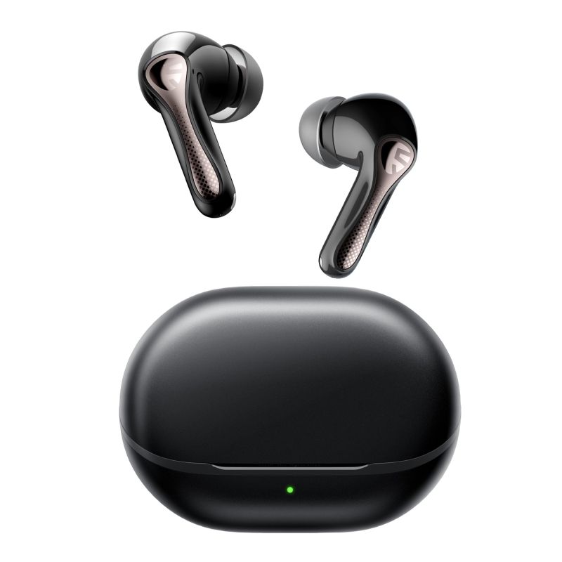 Soundpeats Air5 Pro Hi-Res LDAC ANC TWS Kablosuz Bluetooth 5.4 Kulaklık Siyah - 1