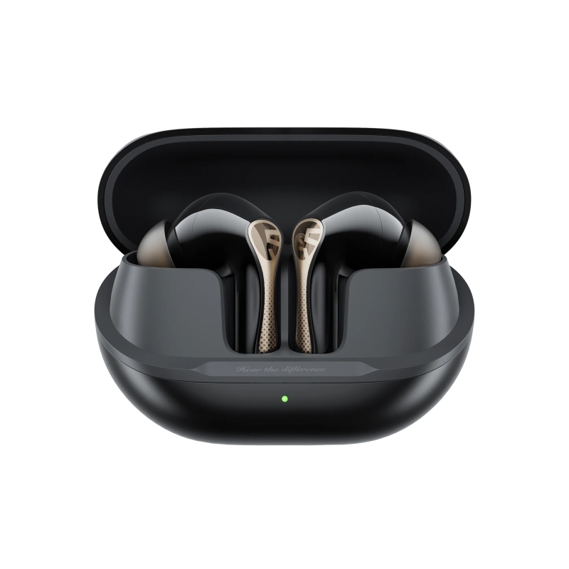 Soundpeats Air5 Pro + Hi-Res LDAC Hybrid ANC TWS Kablosuz Bluetooth 5.4 Kulaklık Siyah - 1