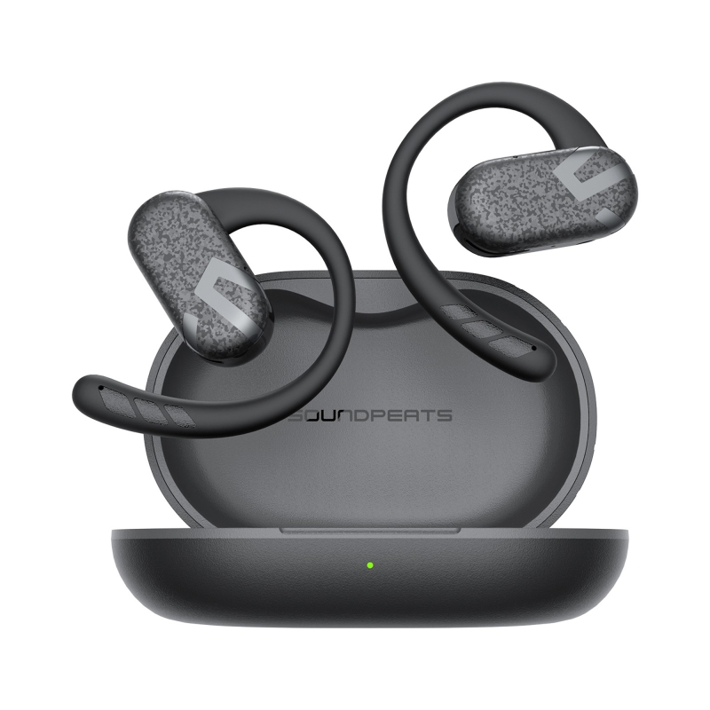 Soundpeats Breezy Open-Ear TWS Bluetooth 5.4 Kablosuz Kulaklık Siyah - 1