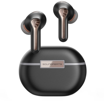 Soundpeats Capsule3 Pro Hi-Res LDAC Bluetooth 5.3 ANC Kablosuz Kulaklık Siyah - Soundpeats