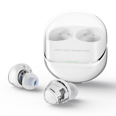 Soundpeats Clear Dot ENC TWS Kablosuz Bluetooth Kulaklık Beyaz - 4