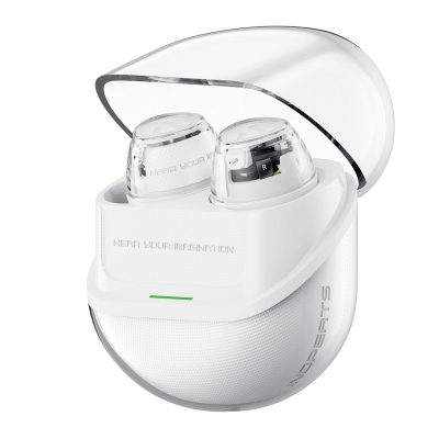 Soundpeats Clear Dot ENC TWS Kablosuz Bluetooth Kulaklık Beyaz - Soundpeats