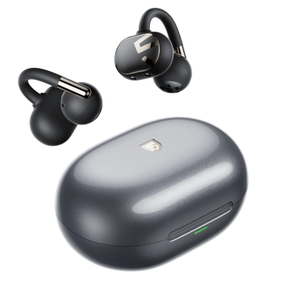 Soundpeats Clip1 Hi-Res LDAC Open-Ear ENC OWS Bluetooth 5.4 Kablosuz Kulaklık Siyah - Soundpeats