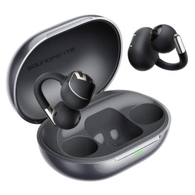 Soundpeats Clip1 Hi-Res LDAC Open-Ear ENC OWS Bluetooth 5.4 Kablosuz Kulaklık Siyah - 10