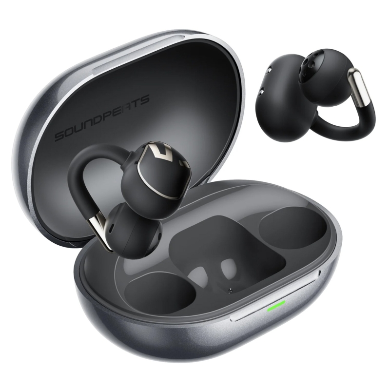 Soundpeats Clip1 Hi-Res LDAC Open-Ear ENC OWS Bluetooth 5.4 Kablosuz Kulaklık Siyah - 10