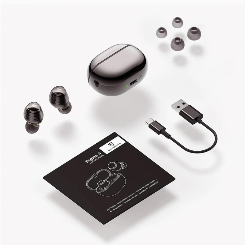 Soundpeats Engine 4 Çift Dinamik Sürücülü Hi-RES LDAC Sertifikalı Bluetooth 5.3 Kablosuz Kulaklık - 8