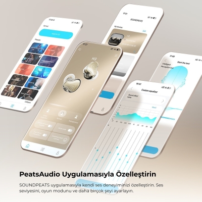 Soundpeats H3 Hi-Res LDAC Bluetooth 5.4 ANC TWS Kablosuz Kulak içi Kulaklık - 10