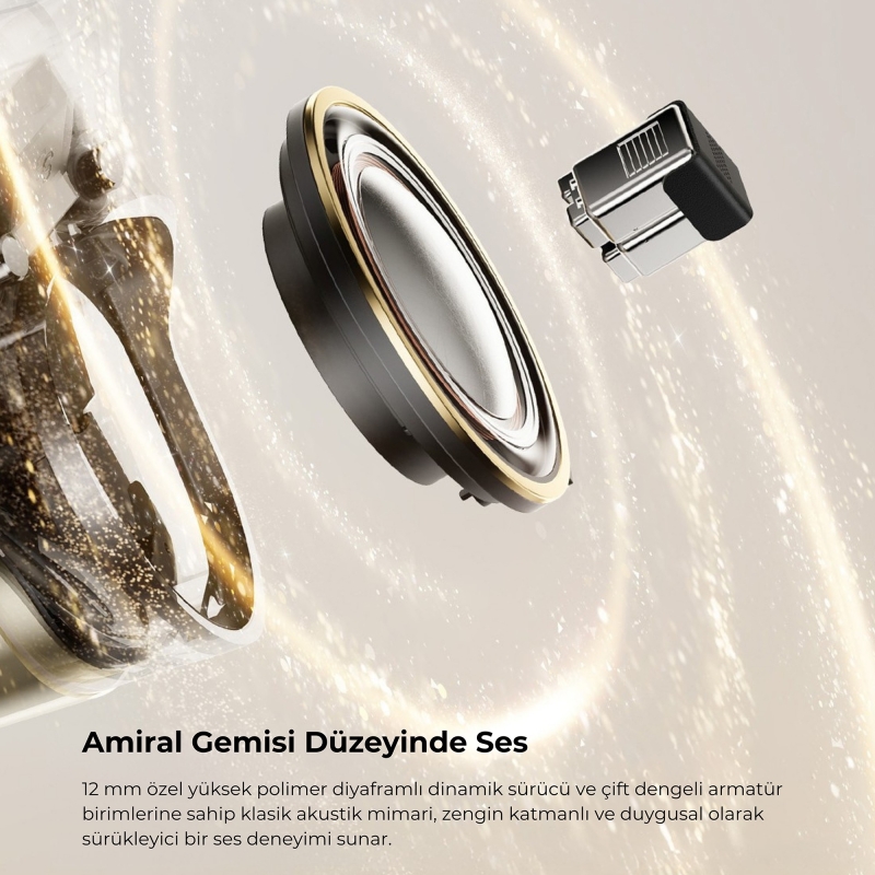 Soundpeats H3 Hi-Res LDAC Bluetooth 5.4 ANC TWS Kablosuz Kulak içi Kulaklık - 4