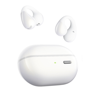 Soundpeats PearlClip Pro Hi-Res LDAC ENC OWS Kablosuz Bluetooth 6.0 Kulaklık Beyaz - Soundpeats