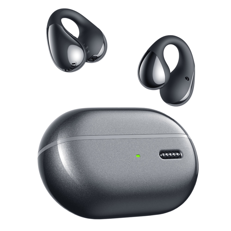Soundpeats PearlClip Pro Hi-Res LDAC ENC OWS Kablosuz Bluetooth 6.0 Kulaklık Siyah - 1
