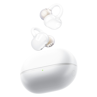 Soundpeats POP Clip Open-Ear ENC OWS Bluetooth 5.4 Kablosuz Kulaklık Beyaz - 9