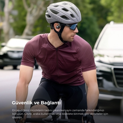 Soundpeats RunFree Lite2 Open-Ear Bluetooth 5.3 Spor için Kablosuz Kulaklık - 4