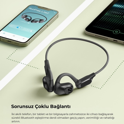 Soundpeats RunFree Lite2 Open-Ear Bluetooth 5.3 Spor için Kablosuz Kulaklık - 7