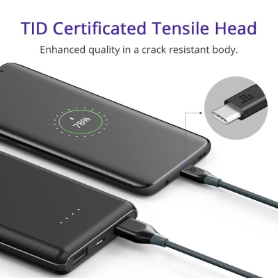 Tronsmart ATC6 Örgülü USB Type-C Şarj ve Data Kablosu - 4