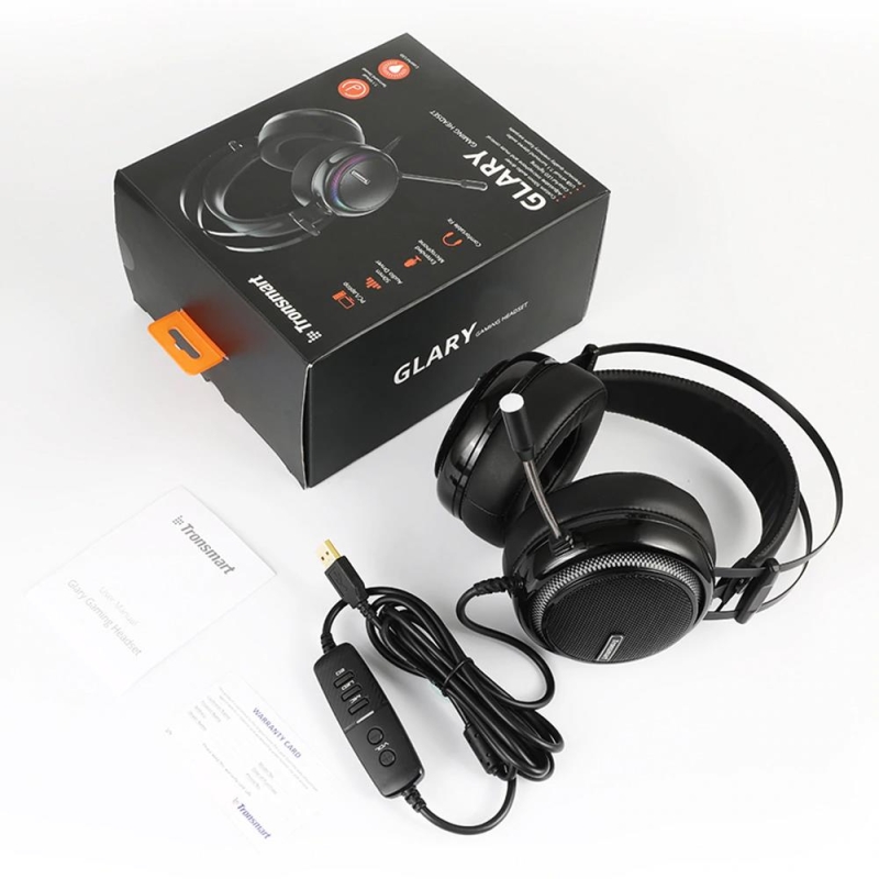 Tronsmart Glary 7.1 Mikrofonlu RGB Oyuncu Kulaklığı - 4