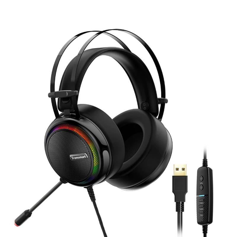 Tronsmart Glary 7.1 Mikrofonlu RGB Oyuncu Kulaklığı - 1