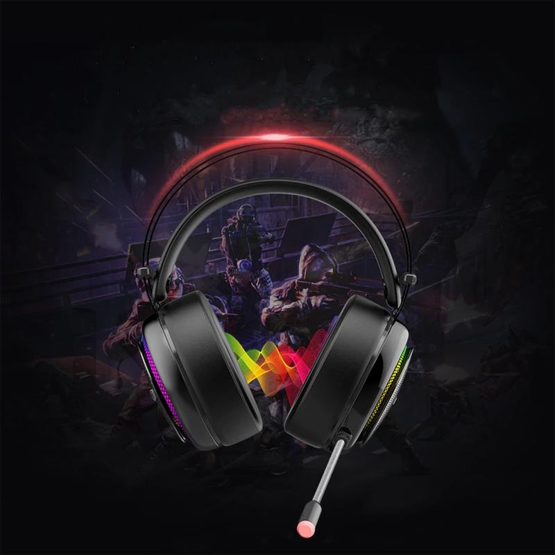 Tronsmart Glary 7.1 Mikrofonlu RGB Oyuncu Kulaklığı - 2