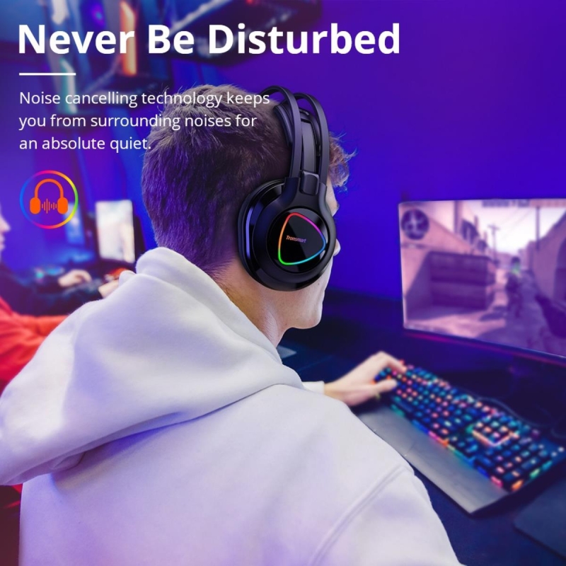 Tronsmart Glary Alpha RGB Gaming Oyuncu Kulaklığı - 10