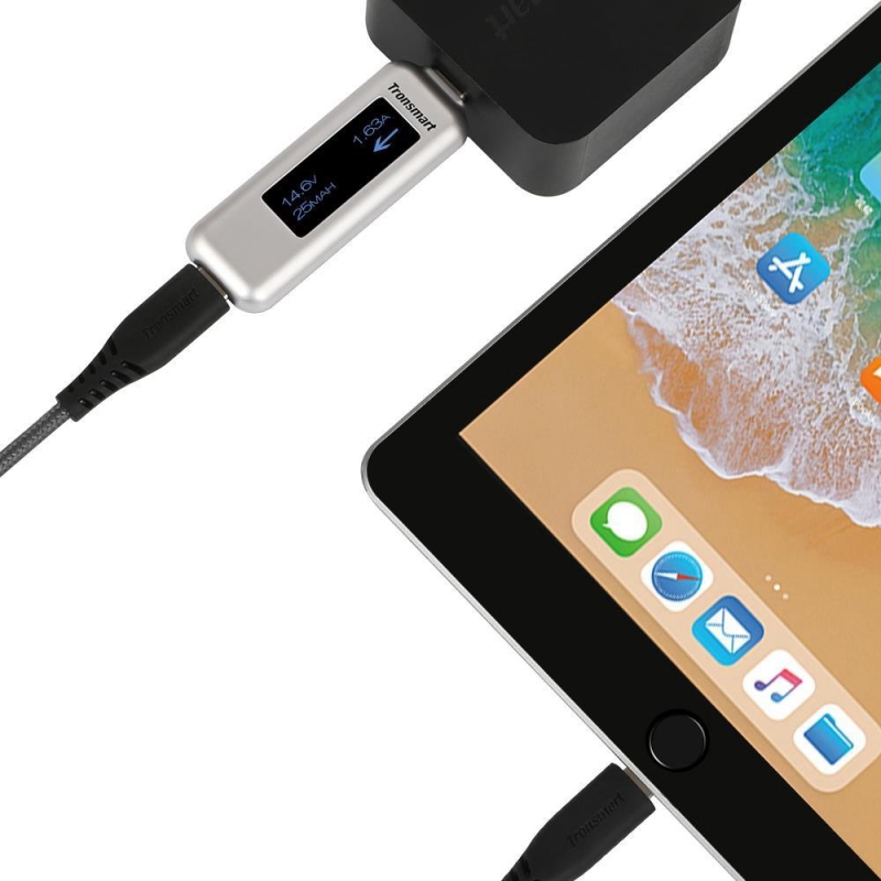 Tronsmart LCC04 Type-C Lightning iPhone Hızlı Şarj Kablosu Siyah - 3