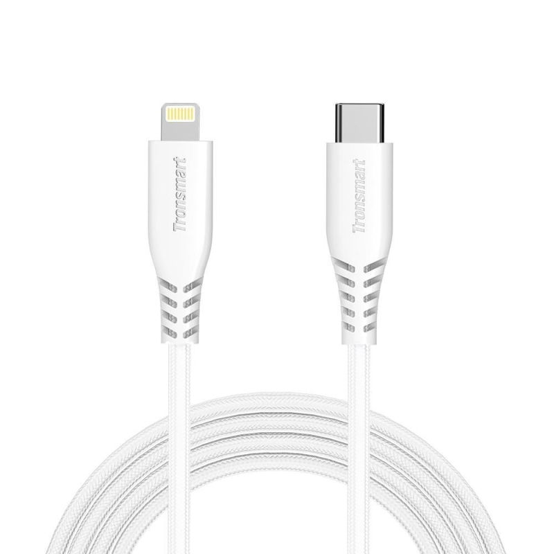 Tronsmart LCC04 Type-C Lightning iPhone Hızlı Şarj Kablosu Siyah - 6