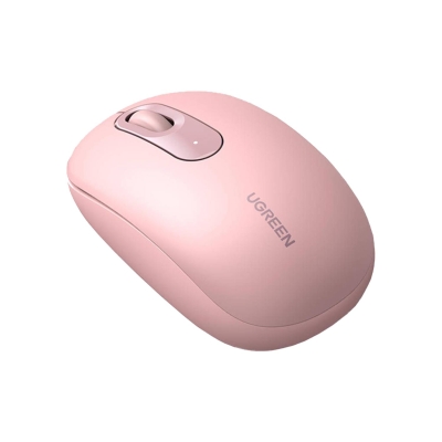 Ugreen 2400DPI 2.4Ghz Wireless Kablosuz Sessiz Mouse Pembe - Ugreen