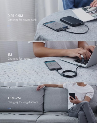 Ugreen Micro USB Data ve Şarj Kablosu Beyaz 2 Metre - 6