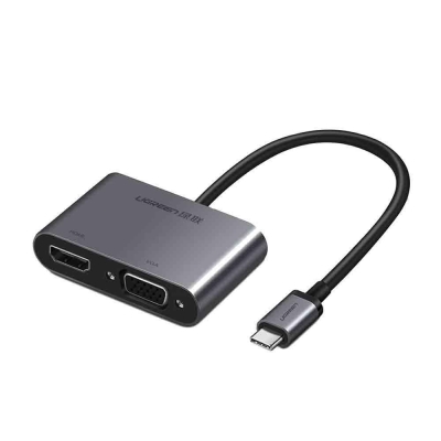Ugreen Type-C HDMI VGA Dönüştürücü Adaptör - Ugreen