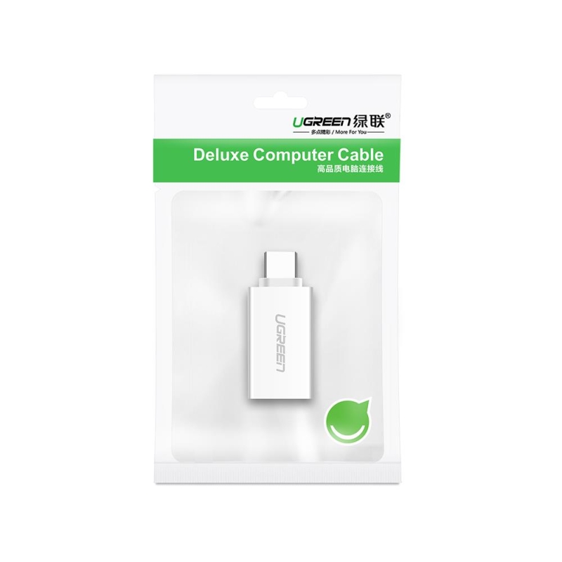 Ugreen USB 3.0 Type-C Dönüştürücü Adaptör Beyaz - 2