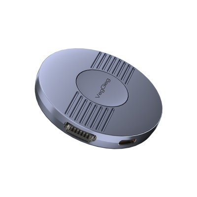 VegGieg 1080P 60Hz Kablosuz HDMI Görüntü ve Ses Aktarıcı Telefon TV Yansıtma Cihazı 2.4GHz & 5GHz Wireless Display Adaptör - VegGieg