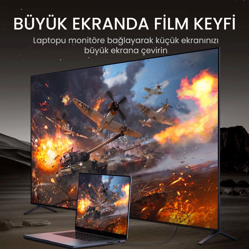 VegGieg 1080P 60Hz VGA Görüntü Kablosu 3 Metre - 6