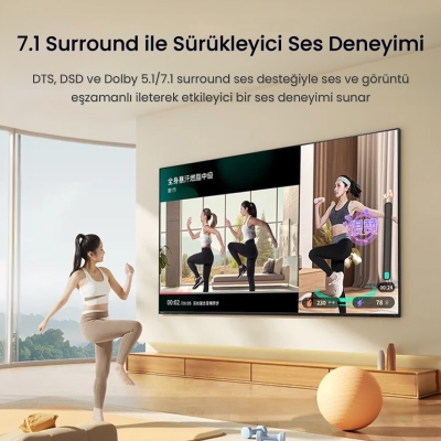 VegGieg 1080P Full HD 1 Giriş 8 Çıkış HDMI Splitter Görüntü Ayırıcı Bölücü Adaptör - 3