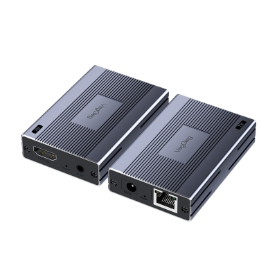 VegGieg 1080P Full HD 60Hz HDMI Extender 120 Metre CAT5E/6 Klavye Mouse HDMI Menzil Genişletici Uzatıcı - 1