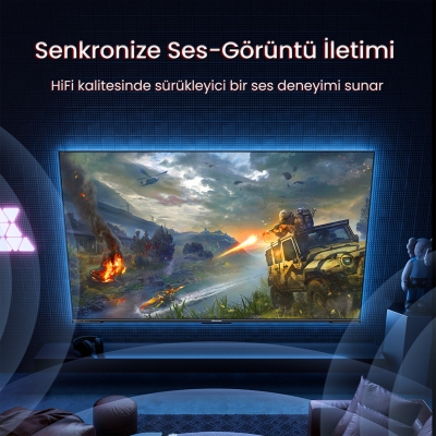 VegGieg 1080P Full HD 60Hz HDMI Extender 60 Metre CAT5E/6 Klavye Mouse HDMI Menzil Genişletici Uzatıcı - 5