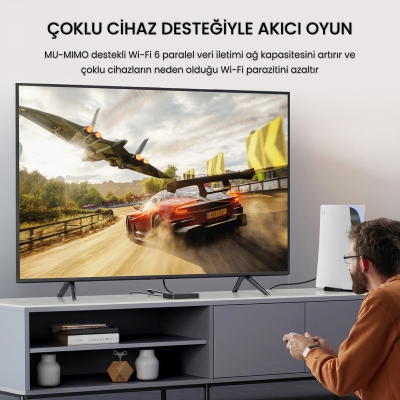 VegGieg 1100 Mbps Dual Band Wi-Fi 6 Alıcı ve Bluetooth 5.4 Adaptör Mini USB Dongle - 5