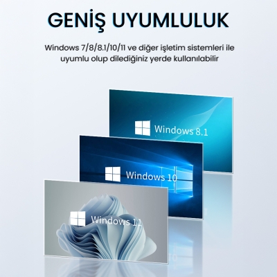 VegGieg 1400 Mbps 2.4GHz/5GHz Dual Band Gigabit Alıcı Verici USB WiFi Adaptör - 8