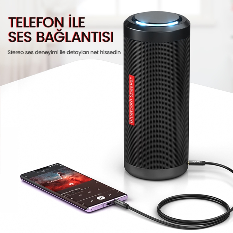 VegGieg 3.5mm Jack TRRS Hi-Fi AUX Mikrofon ve Ses Kablosu 5 Metre - 7