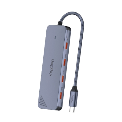 VegGieg 4 Portlu 10Gbps Type-C to 4*USB-C 3.2 Gen2 Type-C Çoklayıcı Dönüştürücü Hub - VegGieg