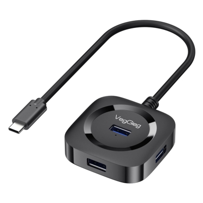 VegGieg 4 Portlu Type-C to USB 3.0 Çoklayıcı Hub - VegGieg