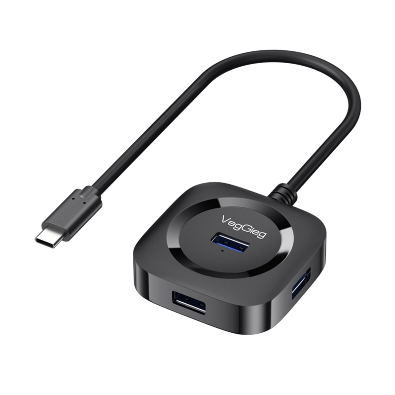 VegGieg 4 Portlu Type-C to USB 3.0 Çoklayıcı Hub - 3