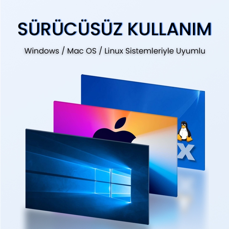 VegGieg 4 Portlu Type-C to USB 3.0 Çoklayıcı Hub - 5