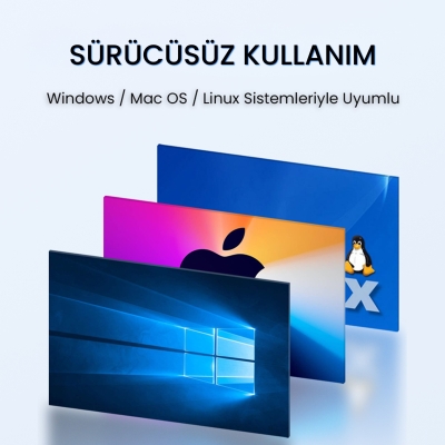 VegGieg 4 Portlu Type-C to USB 3.0 Çoklayıcı Hub - 6