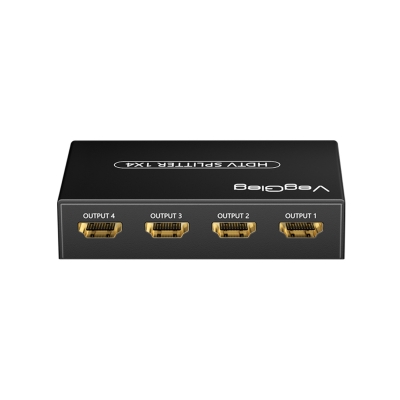 VegGieg 4K 30Hz 1 Giriş 4 Çıkış HDMI Splitter Görüntü Ayırıcı Bölücü Adaptör - 8