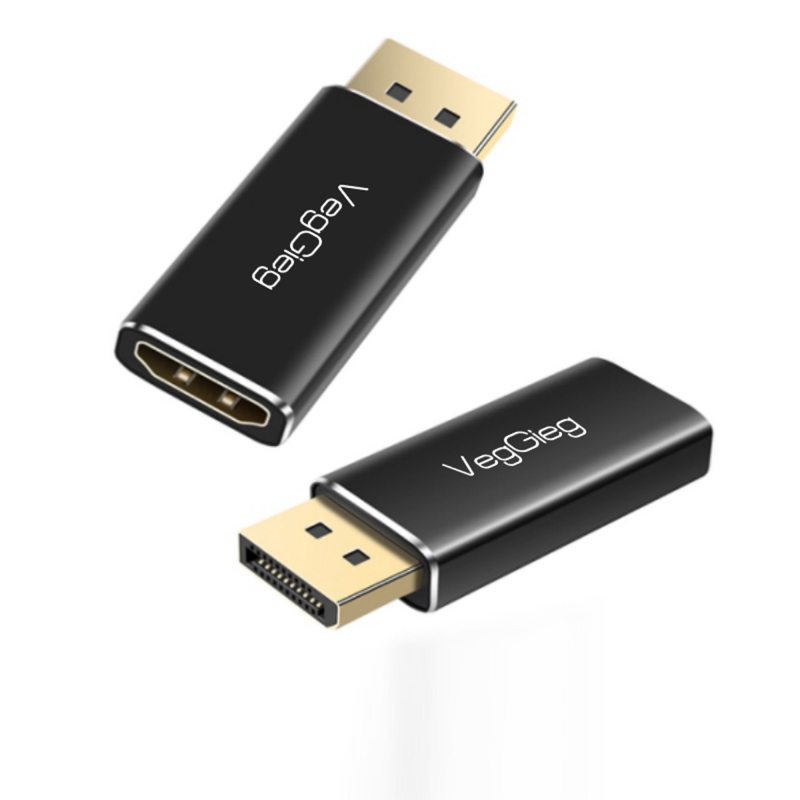 Veggieg 4K 30Hz DisplayPort (DP) to HDMI Çevirici Dönüştürücü Adaptör - 1