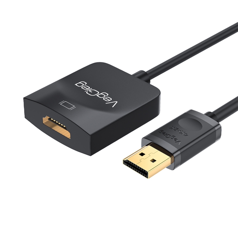 Veggieg 4K 30Hz DisplayPort (DP) to HDMI Çevirici Dönüştürücü - 1