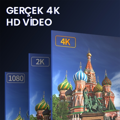 VegGieg 4K 30Hz DisplayPort to HDMI Dönüştürücü Kablo 1.5 Metre - 5