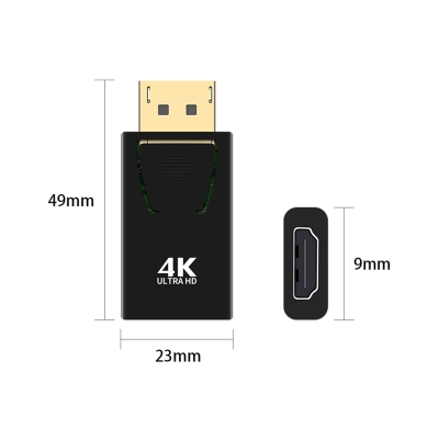 VegGieg 4K 30Hz DisplayPort to HDMI Çevirici Dönüştürücü Adaptör - 6